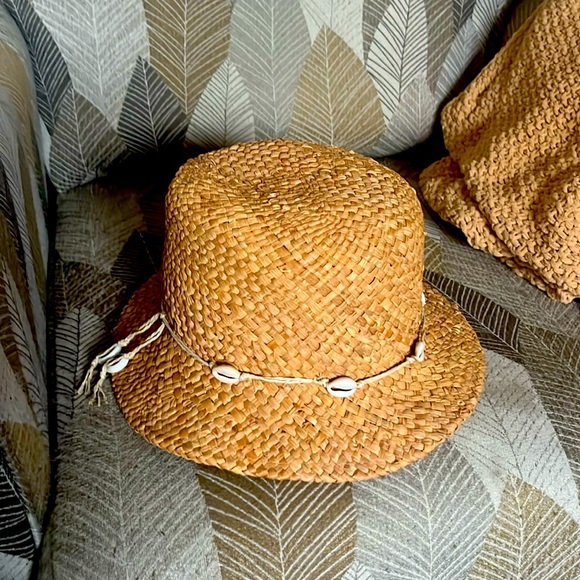 DPC Dorfman Pacific Peach Straw Sun Hat - Picture 1 of 6